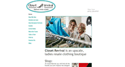 Desktop Screenshot of closetrevivaltx.com